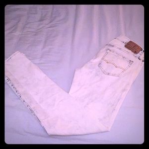 American Eagle mens Bleached jeans.